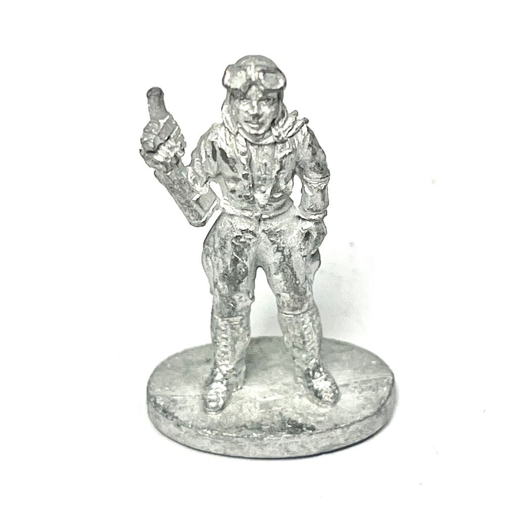 Grenadier Call of Cthulhu 6501f Aviator Pilot Pistol Metal Mini 1983 Vintage